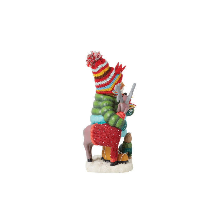 Endura Cozy And Warm Santa Figurine