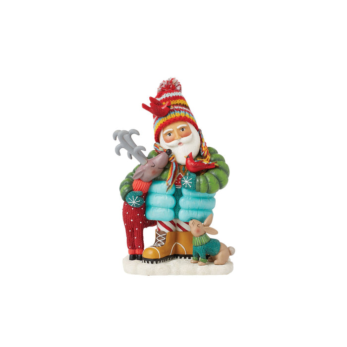 endura Cozy and Warm Santa Figurine