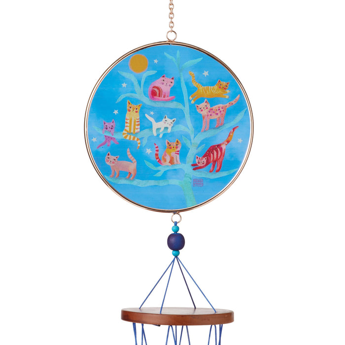 Endura Crazy Cats Wind Chime
