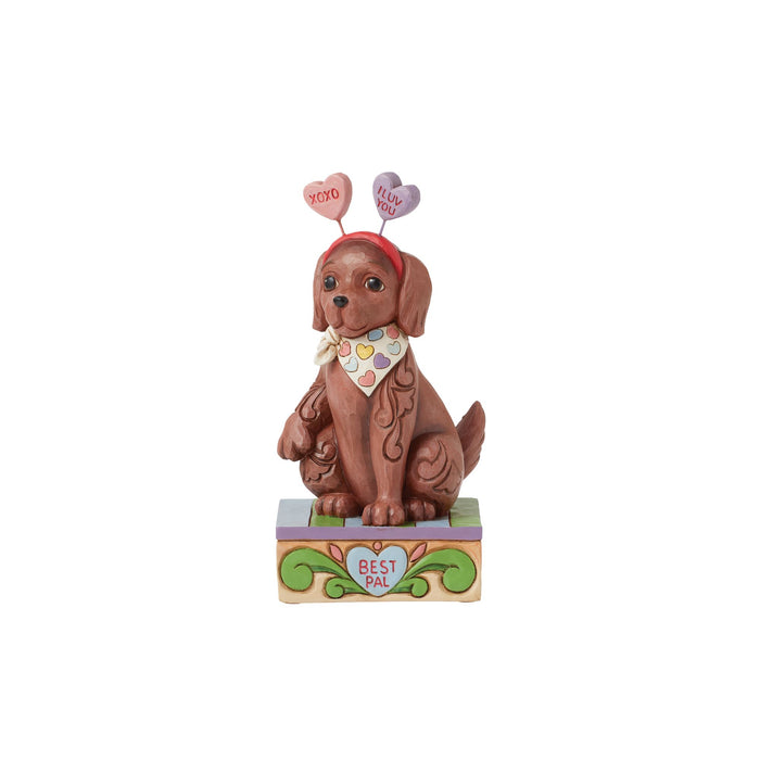 endura Cute Dog with Message Hearts