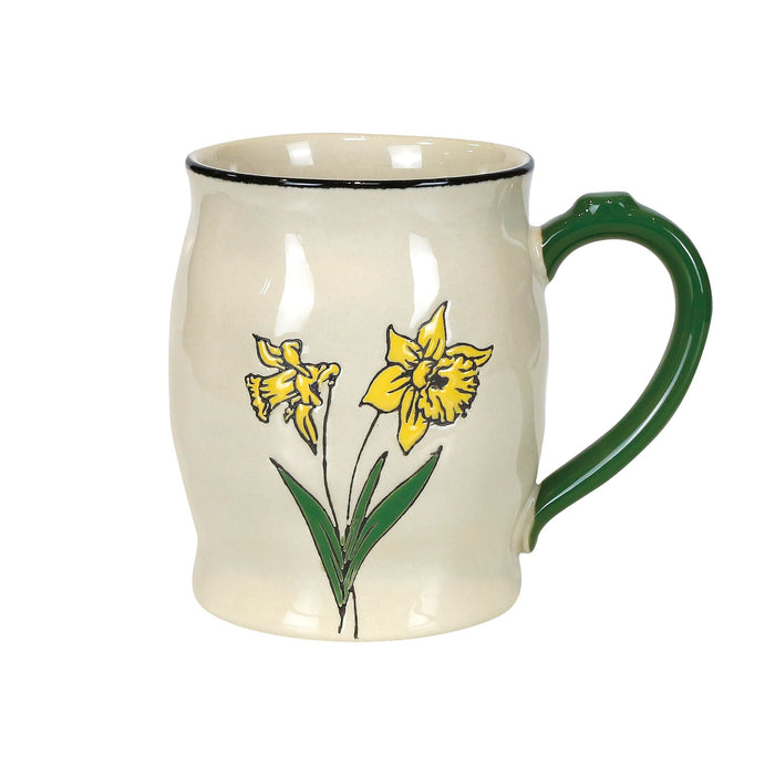 endura Daffodil Handpainted Mug