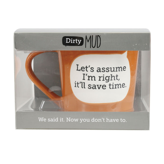 Endura Dirty Mud Assume I'm Right Mug