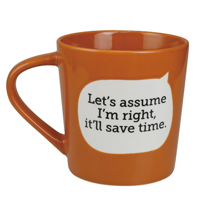 endura Dirty Mud Assume I'm Right Mug