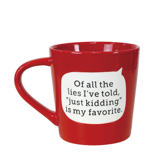 endura Dirty Mud Just Kidding Mug