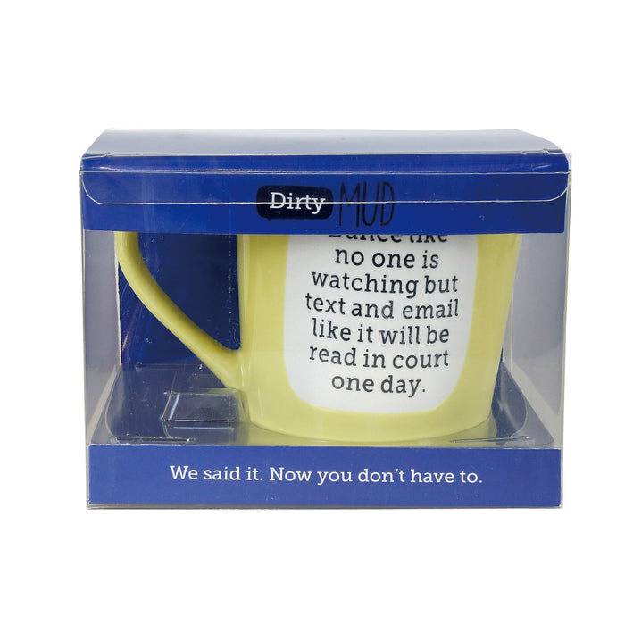 Endura Dirty Mud Text Dance Mug