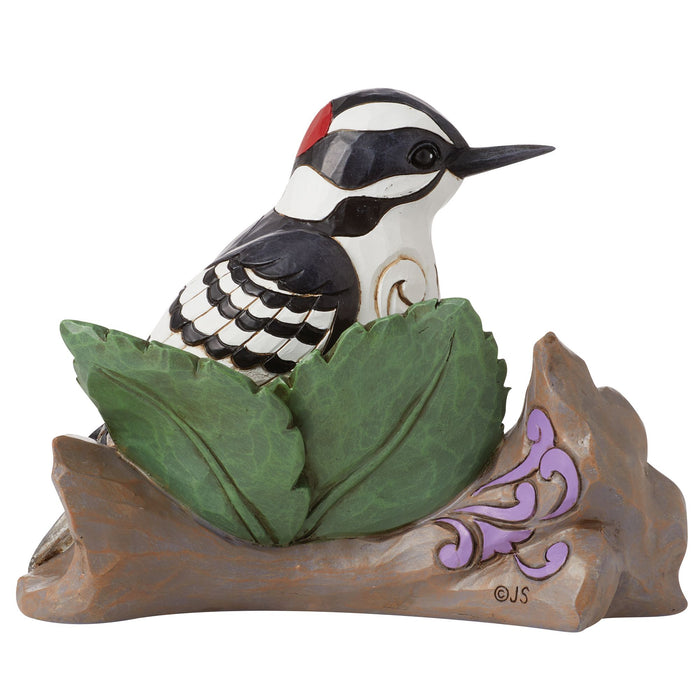 Endura Downy Woodpecker Figurine