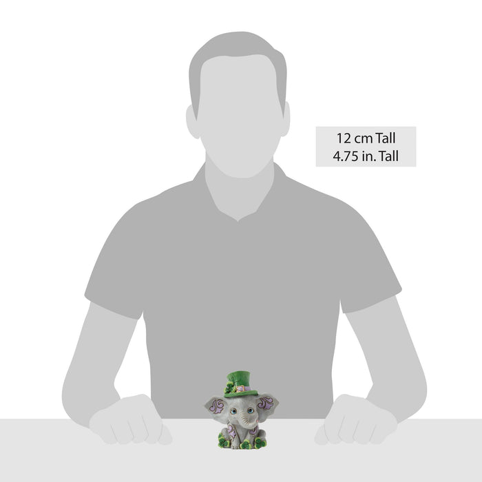 Endura Elephant With Clover Figurine