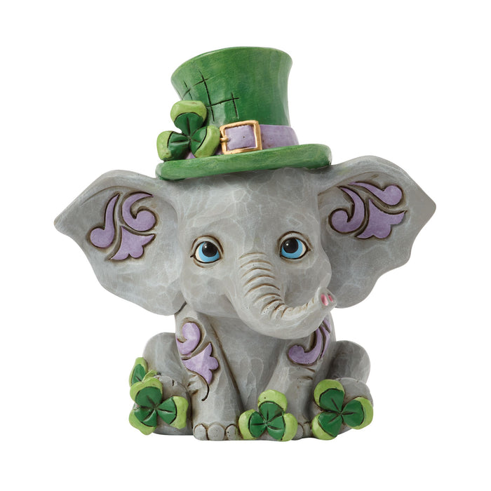 endura Elephant with Clover Figurine