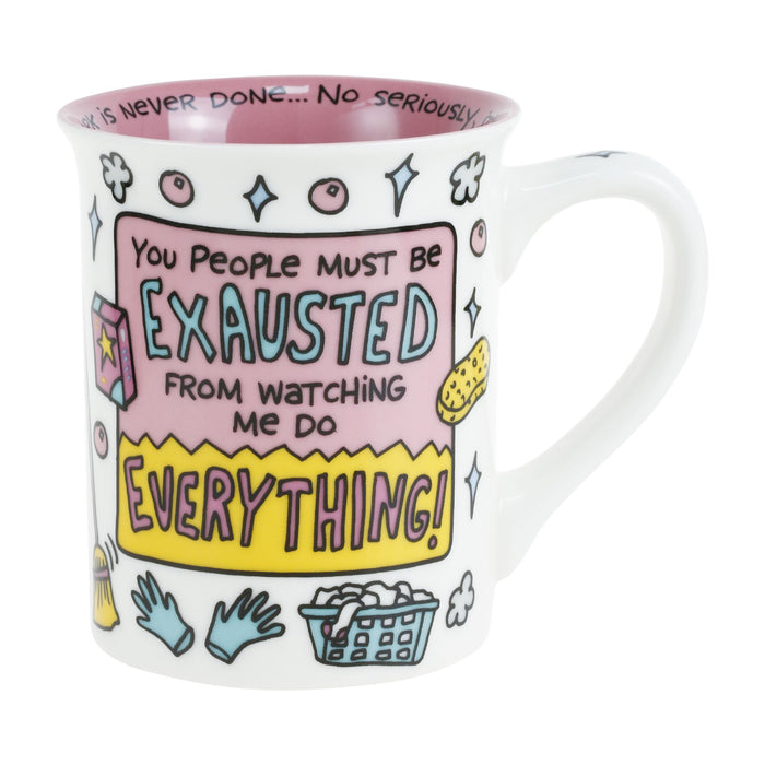 endura Exhausted Mom Mug