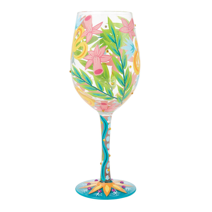 endura Fashion Florals Wine Glass