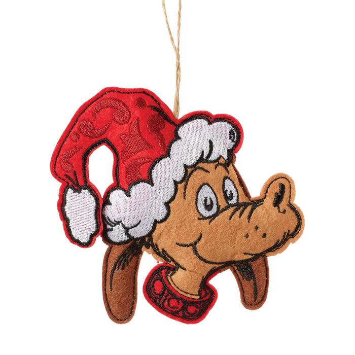 endura Felt Max in Santa Hat Ornament