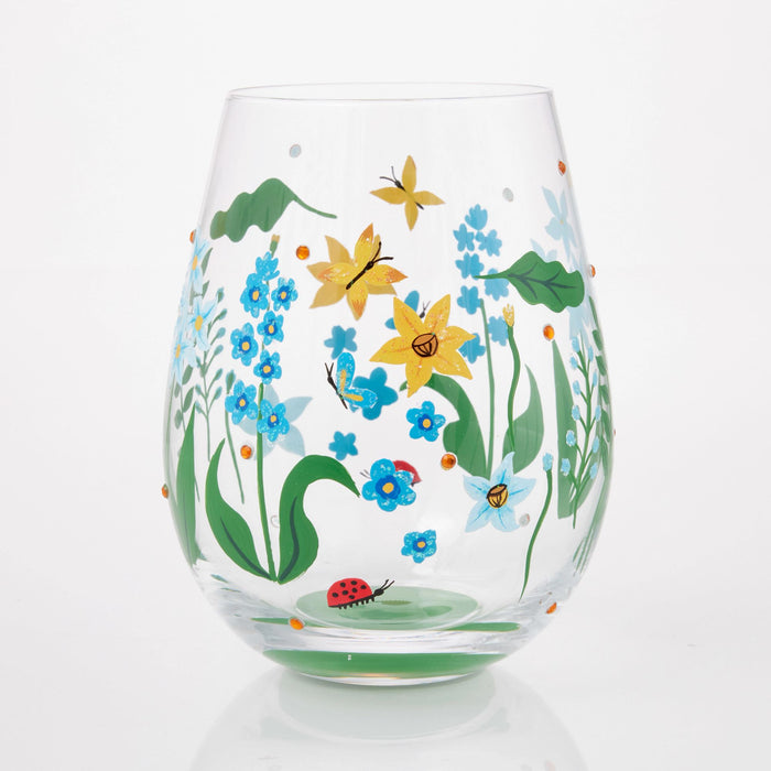 Endura Floral Fields Stemless Wine