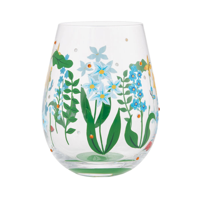endura Floral Fields Stemless Wine