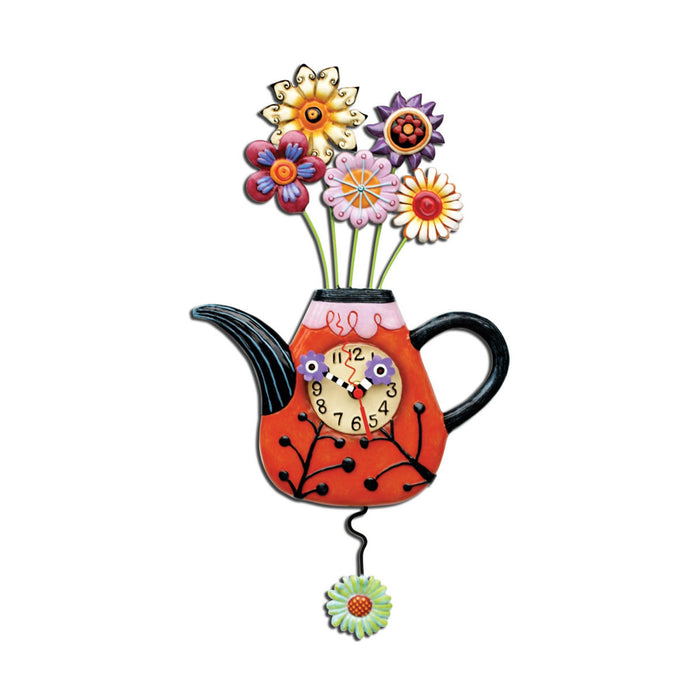 endura Flower-tea-ful Clock