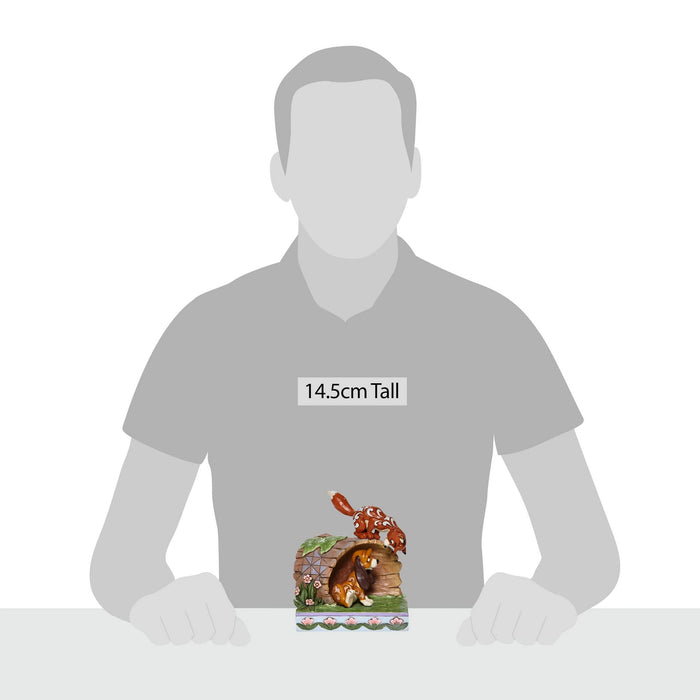 Endura Fox And Hound On Log