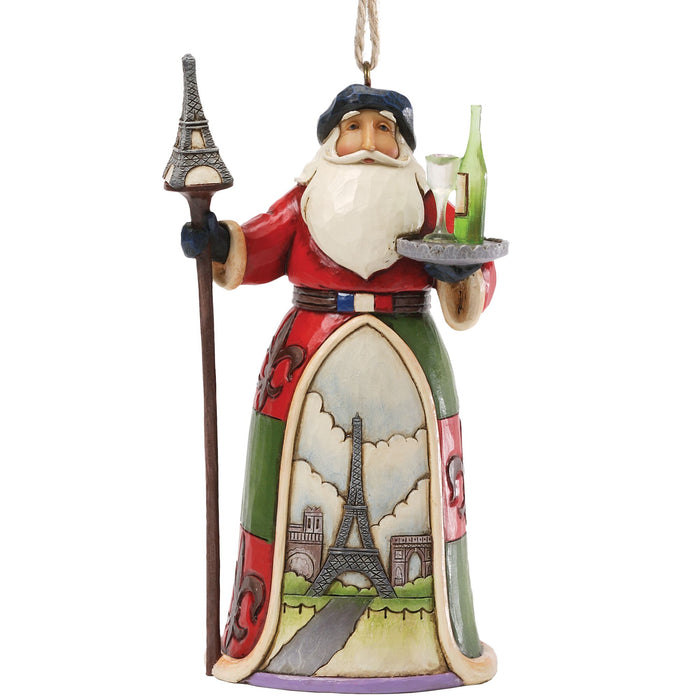 endura French Santa Ornament