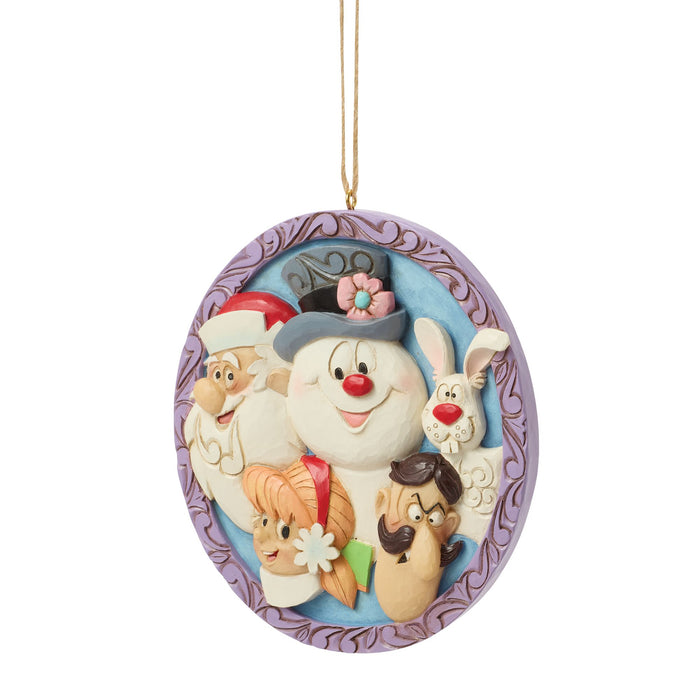 Endura Frosty And Characters Ornament