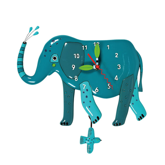 endura Gentle Giant Elephant Clock