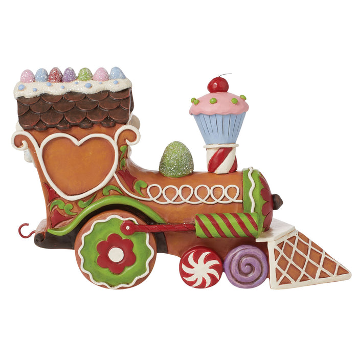 Endura Gingerbead Train Engine Fig