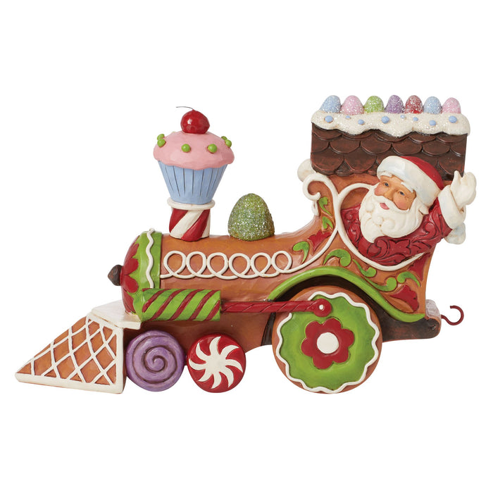 Endura Gingerbead Train Engine Fig