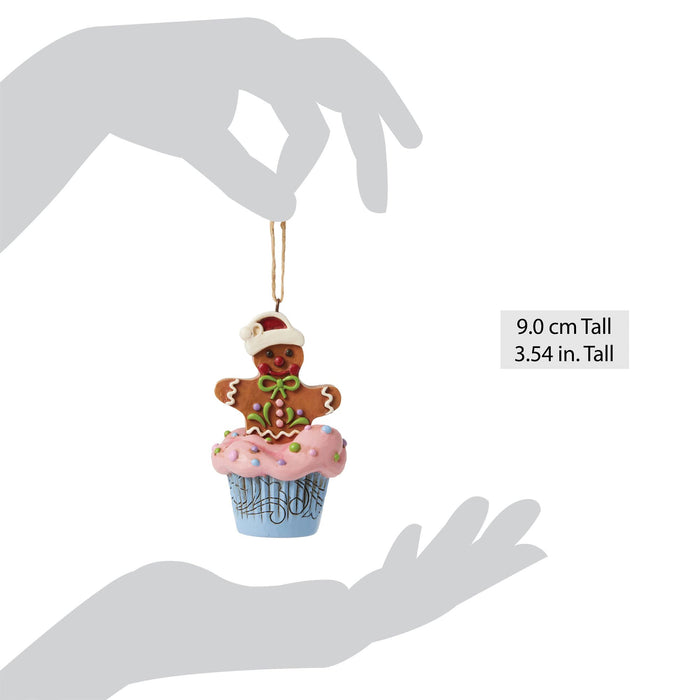 Endura Gingerbread Cupcake Ornament