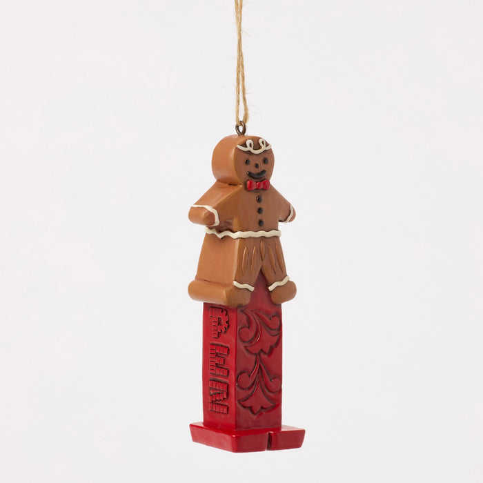 Endura Gingerbread Man PEZ Orn