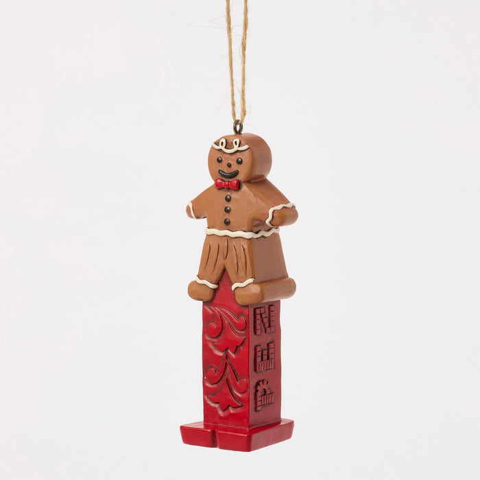 Endura Gingerbread Man PEZ Orn