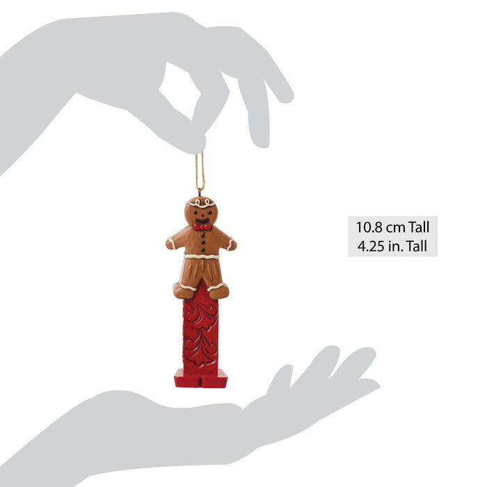 Endura Gingerbread Man PEZ Orn