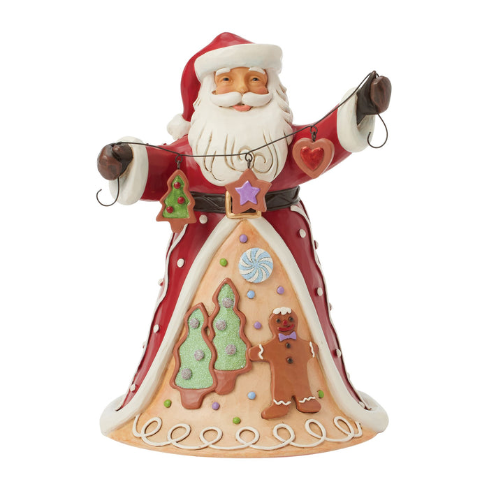 endura Gingerbread Santa Garland Fig