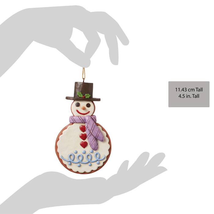 Endura Gingerbread Snowman Ornament