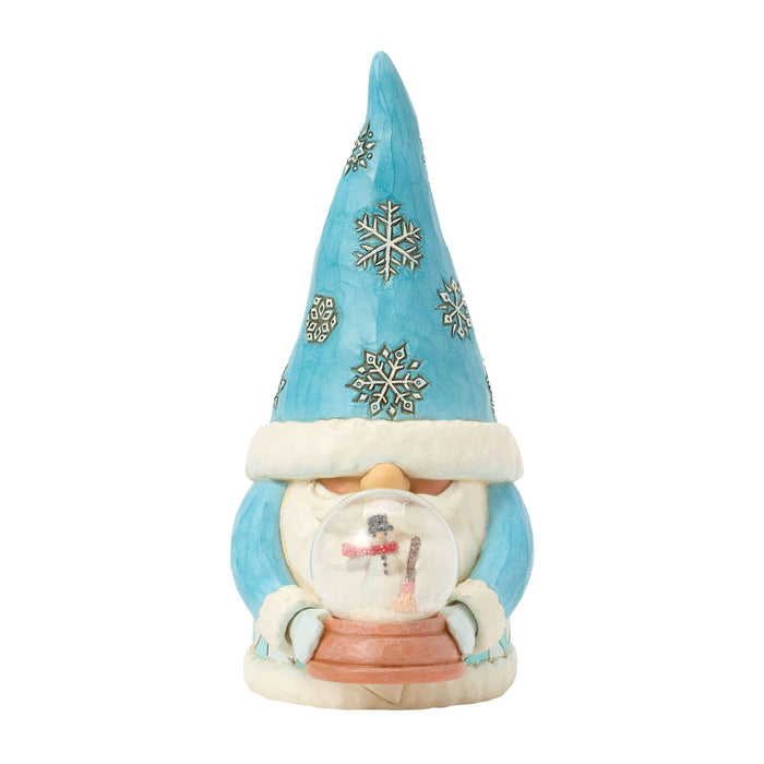 endura Gnome with Mini Globe Figurine