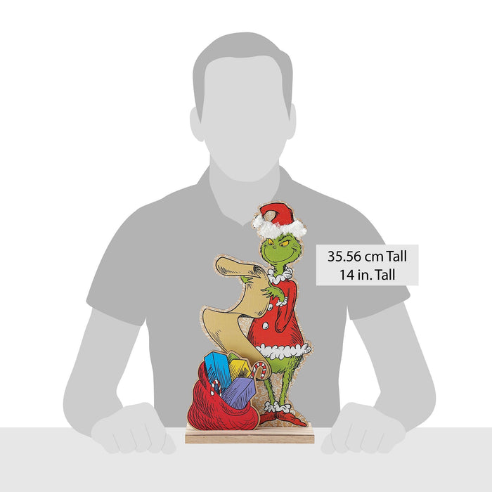 Endura Grinch And List Table Sitter