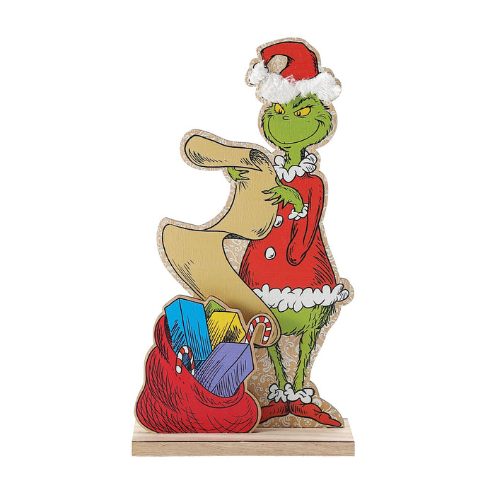 endura Grinch and List Table Sitter