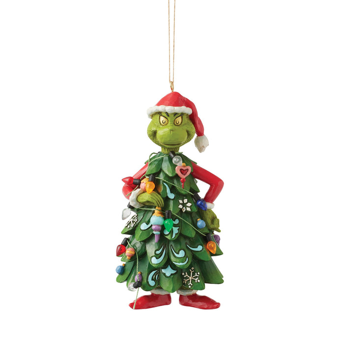 endura Grinch Dressed as Tree Orn