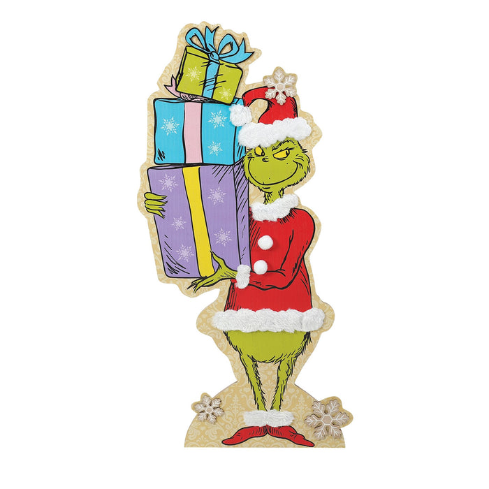 endura Grinch Easel Decor