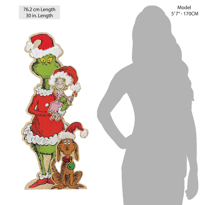 Endura Grinch Easel Floor Decor
