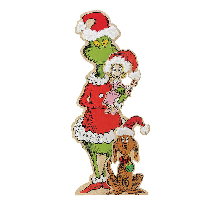 endura Grinch Easel Floor Decor