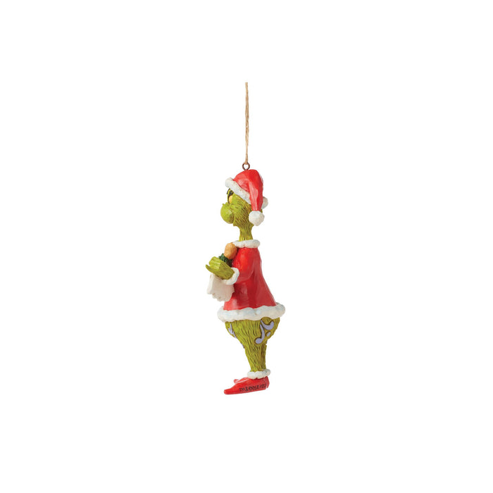 Endura Grinch Holding Banner