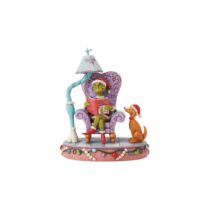 Endura Grinch In Chair With Lamp