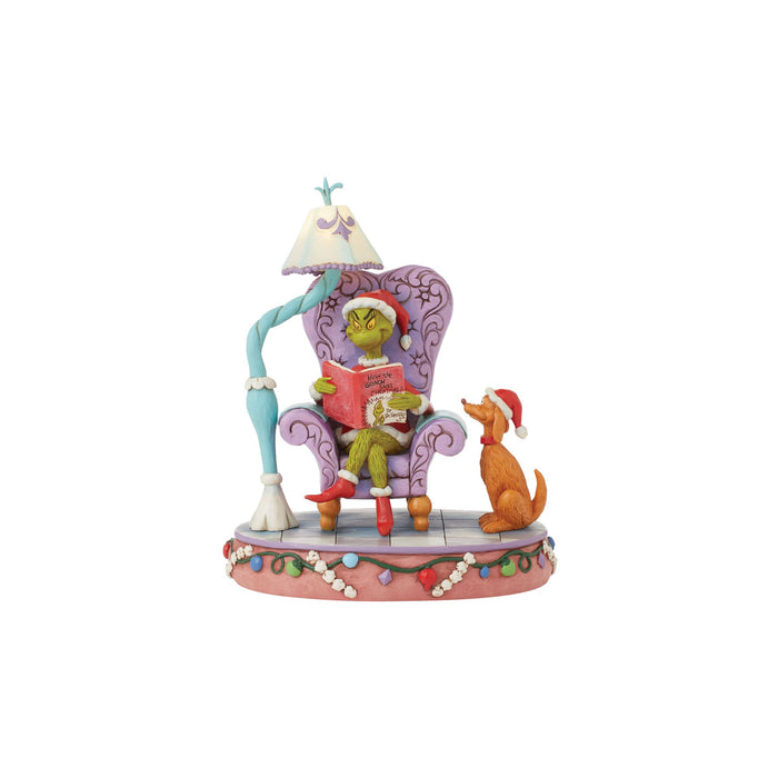 endura Grinch in Chair with Lamp