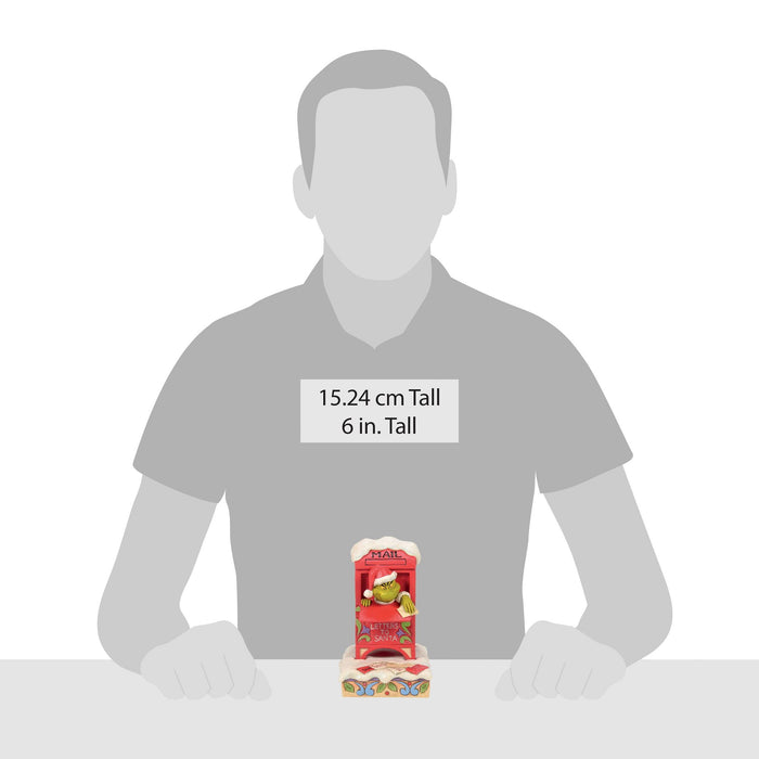Endura Grinch In Mailbox Figurine