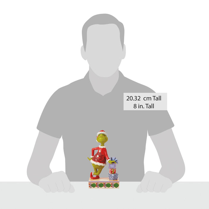 Endura Grinch Leaning On Gifts