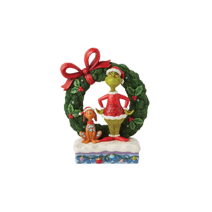 Endura Grinch & Max In Wreath Fig