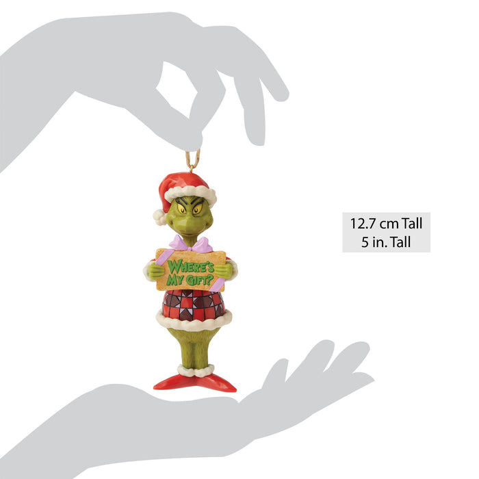 Endura Grinch Message Ornament