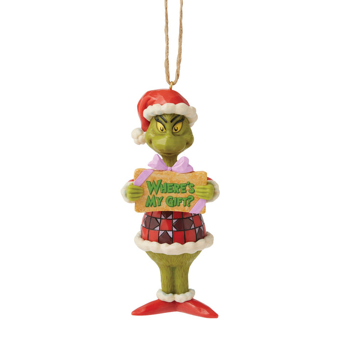 endura Grinch Message Ornament