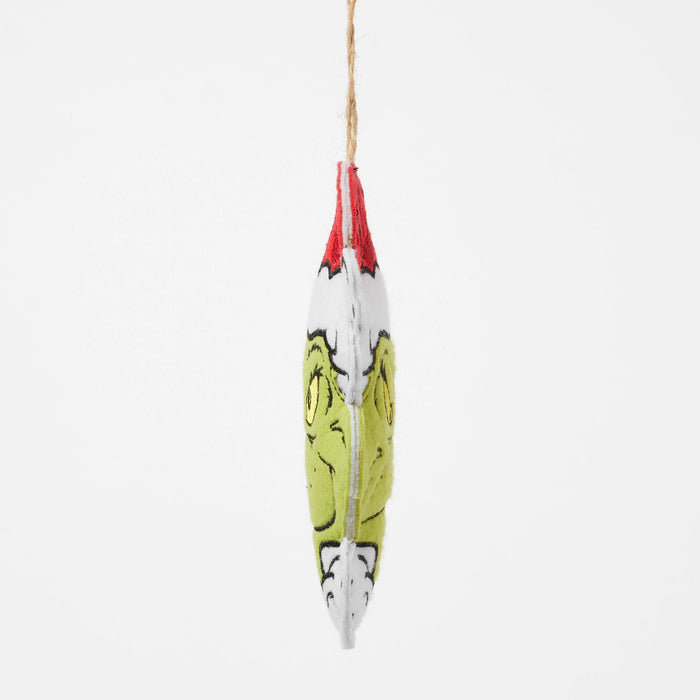 Endura Grinch Naughty/Nice Felt Orn
