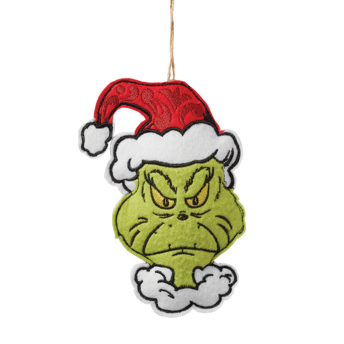 Endura Grinch Naughty/Nice Felt Orn