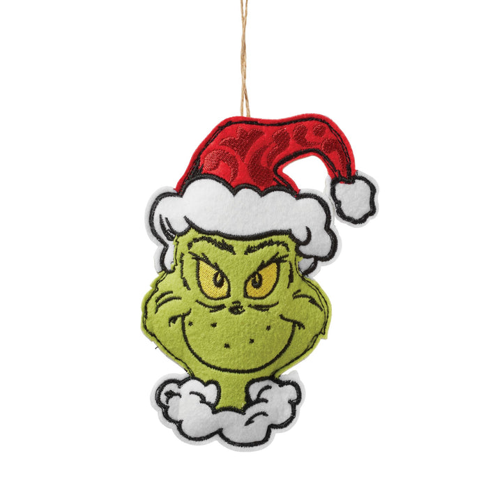 endura Grinch Naughty/Nice Felt Orn
