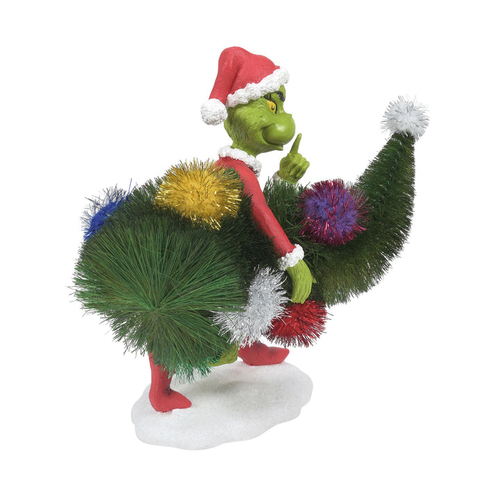 Endura Grinch Stealing Tree Figurine