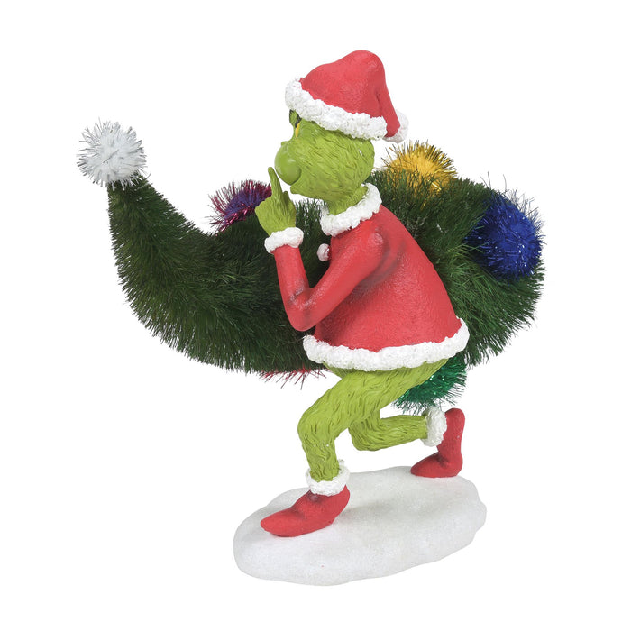 Endura Grinch Stealing Tree Figurine